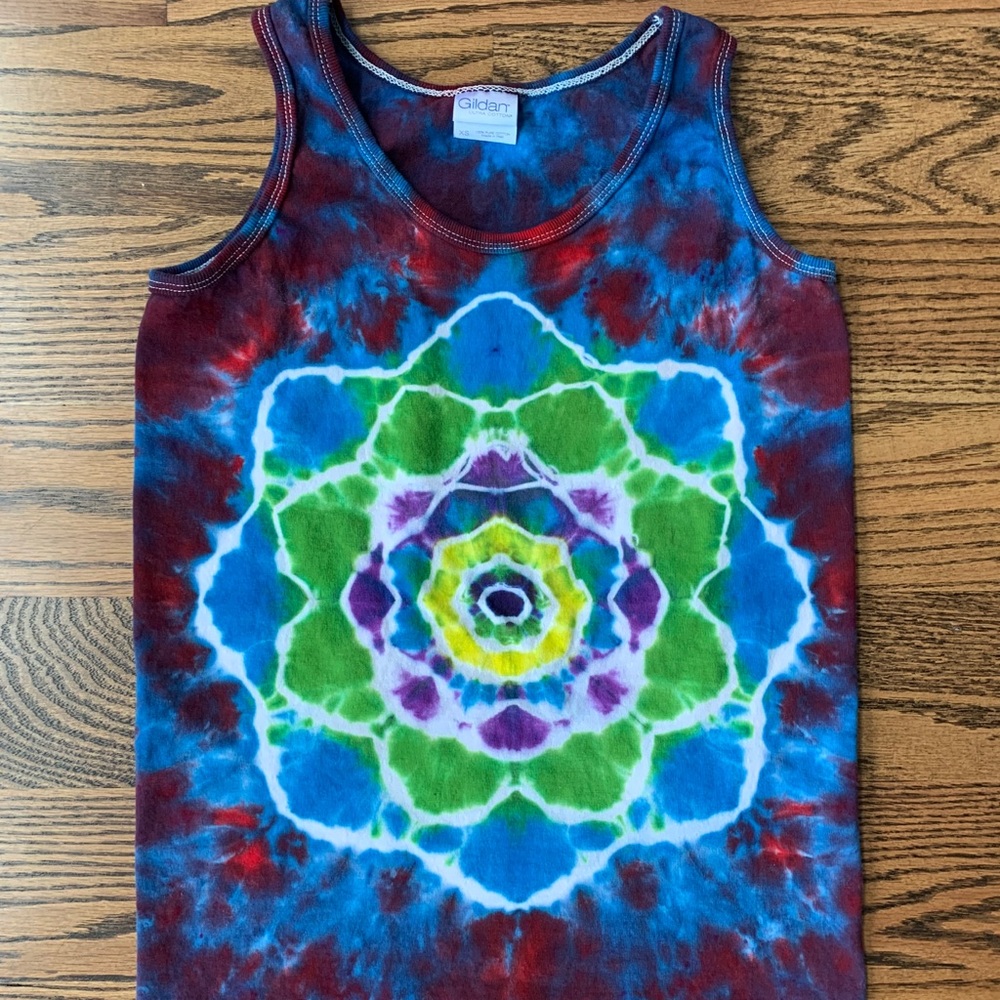 Tie dye tank